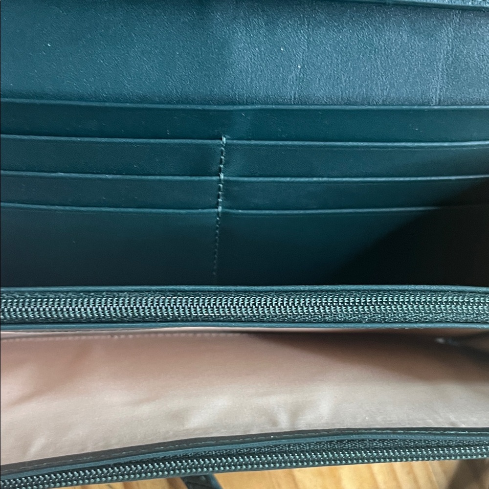 RADLEY LONDON Flapover Phone/credit card crossbody Blue Leather Crossbody Bag - Picture 9 of 12